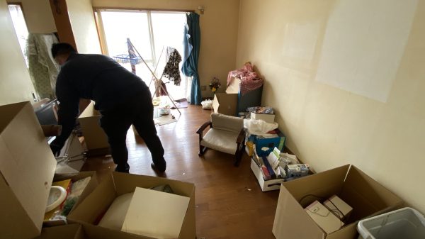 不用品撤去作業